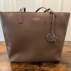 Brown kate spade tote